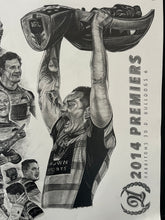 Load image into Gallery viewer, Rabbitohs 2014 Premiership Drawing - Original
