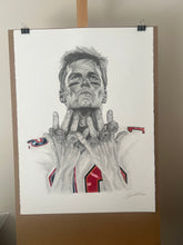 Load image into Gallery viewer, Tom Brady Drawing - Original
