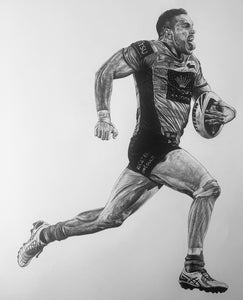 Greg Inglis Drawing - Original