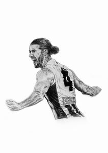 Brodie Grundy Drawing - A4 Print