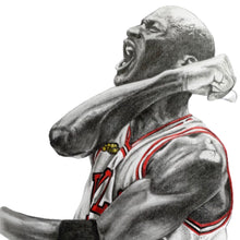 Load image into Gallery viewer, Michael Jordan Drawing - A3 Print
