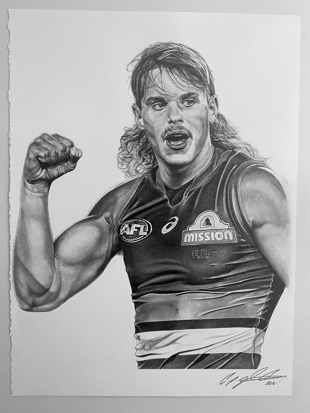 Bailey Smith Drawing - A1 Print