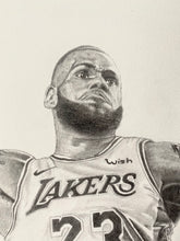 Load image into Gallery viewer, Lebron James A3 - The King
