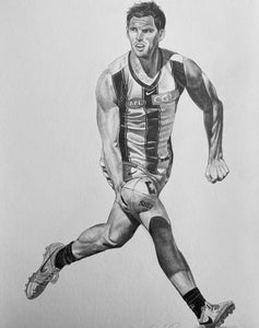 Scott Pendlebury Drawing - A3 Print