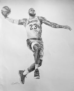 Lebron James A3 - The King