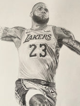 Load image into Gallery viewer, Lebron James A3 - The King
