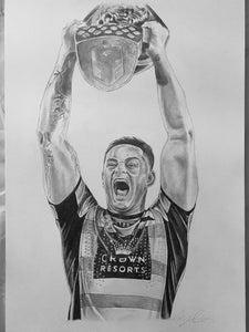 John Sutton Drawing - A3 Print