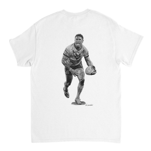 Latrell Mitchell (Back Print) - Heavyweight Unisex T-shirt