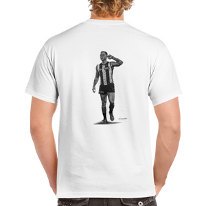 Jamie Elliott (Back Print) - Heavyweight Unisex T-shirt