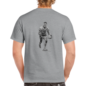 Latrell Mitchell (Back Print) - Heavyweight Unisex T-shirt