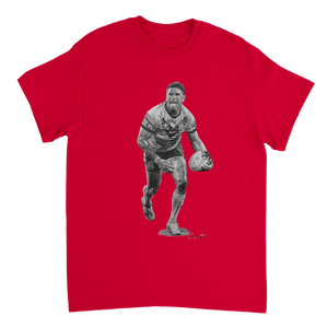 Latrell Mitchell (Front Print) - Heavyweight Unisex T-shirt