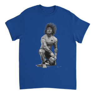 Brian To'o (Front Print) - Heavyweight Unisex T-shirt