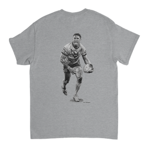 Latrell Mitchell (Back Print) - Heavyweight Unisex T-shirt