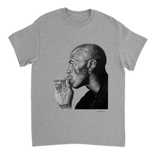 Michael Jordan (Front Print) - Heavyweight Unisex T-shirt