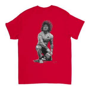 Brian To'o (Back Print) - Heavyweight Unisex T-shirt