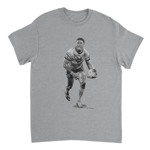 Latrell Mitchell (Front Print) - Heavyweight Unisex T-shirt