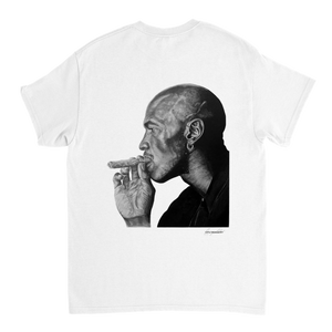 Michael Jordan (Back Print) - Heavyweight Unisex Crewneck T-shirt