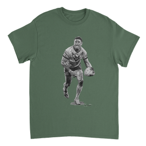 Latrell Mitchell (Front Print) - Heavyweight Unisex T-shirt