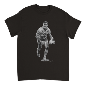 Latrell Mitchell (Front Print) - Heavyweight Unisex T-shirt