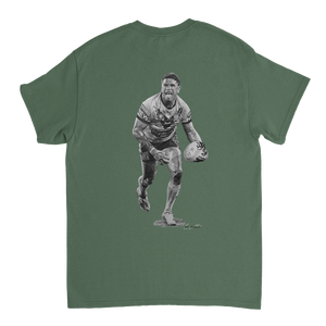 Latrell Mitchell (Back Print) - Heavyweight Unisex T-shirt