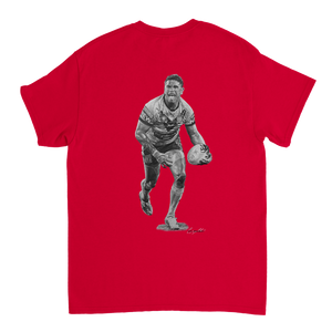 Latrell Mitchell (Back Print) - Heavyweight Unisex T-shirt