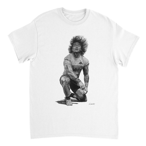 Brian To'o (Front Print) - Heavyweight Unisex T-shirt