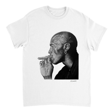 Load image into Gallery viewer, Michael Jordan (Front Print) - Heavyweight Unisex T-shirt
