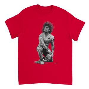 Brian To'o (Front Print) - Heavyweight Unisex T-shirt