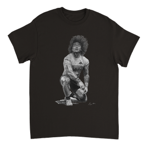 Brian To'o (Front Print) - Heavyweight Unisex T-shirt